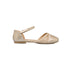 Ballerine oro da ragazza con glitter 10 Baci, Ballerine da Bambina, SKU k233000075, Immagine 0